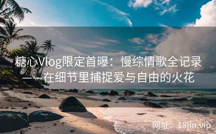 糖心Vlog限定首曝：慢综情歌全记录——在细节里捕捉爱与自由的火花